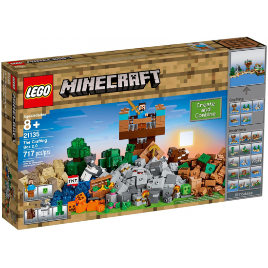 LEGO MINECRAFT La boite d'artisanat 2.0 2017